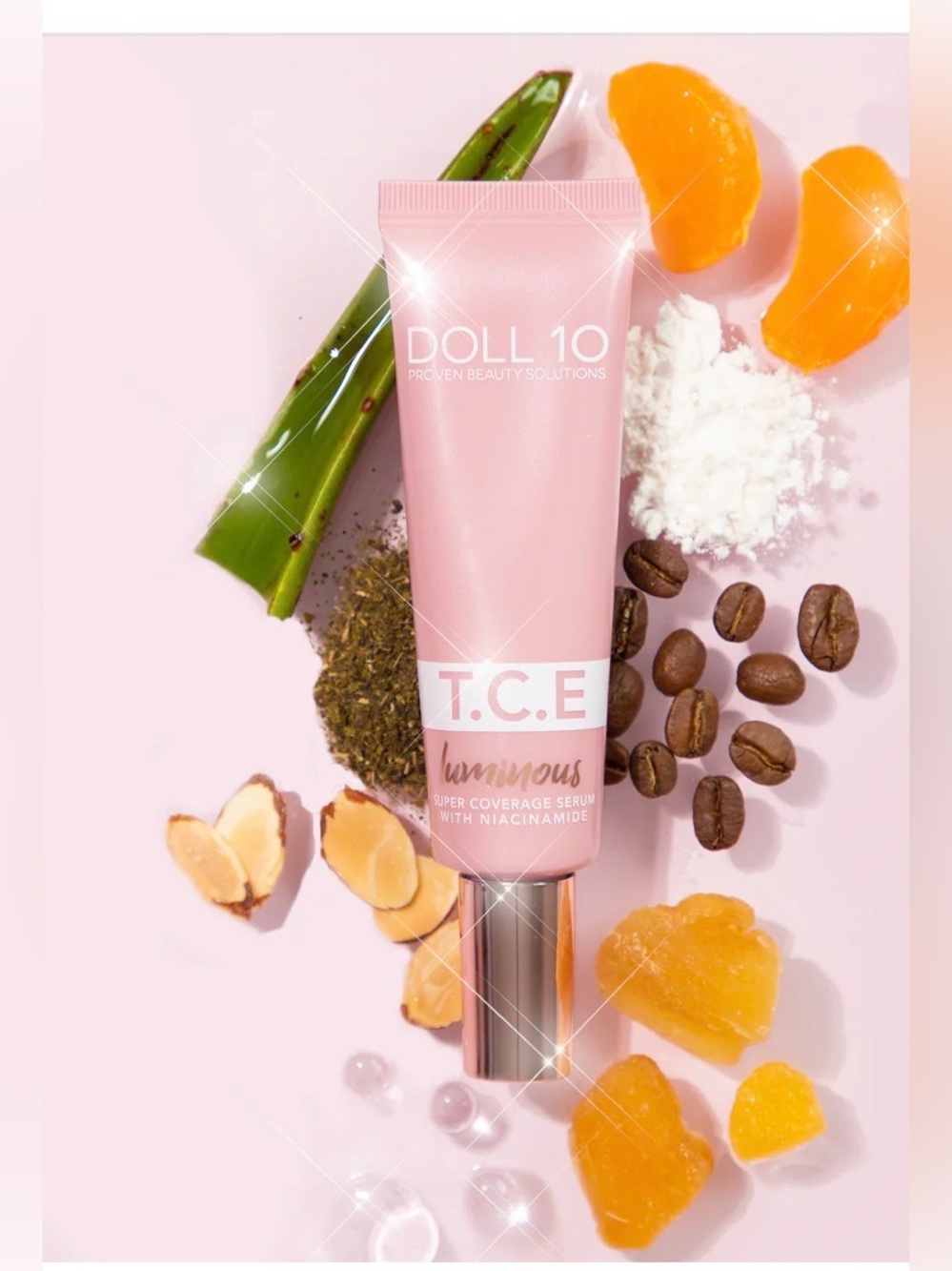 DOLL 10 T.C.E Luminous Super Coverage Serum foundation - in Light